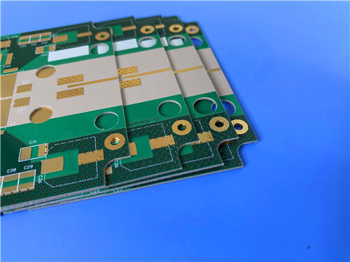 Double-Sided Rogers RT/duroid 6202 PCB 0.6mmThick ENIG Finish