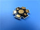 20x20mm Metal Core PCB Built On aluminum substrate with 1W/MK Dielectric