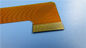 Single Sided Flex PCB Strips Built on 1oz Polyimide with PI Stiffener and Gold Plated for Contact Belt