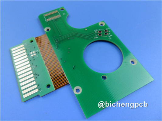 4 layer Rigid Flex PCB S1000-2M Impedance Control