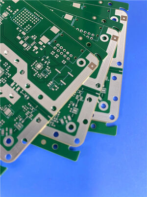 6-Layer MT77 PCB Ultra Low Loss resin plugging Blind Vias Circuit