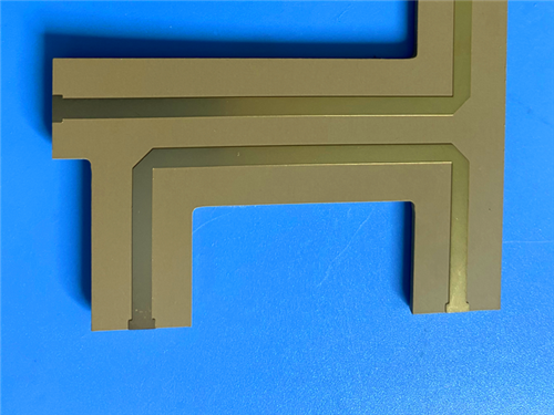 Double-layer TF440 PCB 0.7mm Ultra-Low Loss Immersion Gold Finish