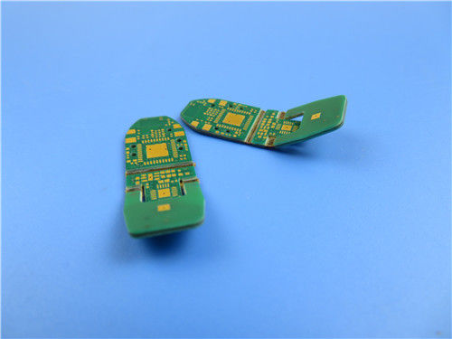 4 Layer Rigid-Flex PCB Built on FR-4 and Poyimide With Immersion Gold and Green Solder Mask for Industrial Surveying