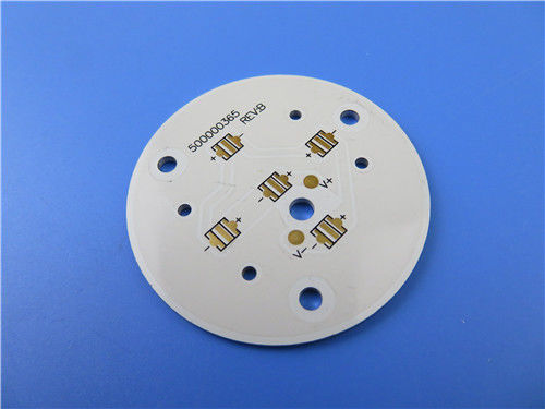 Aluminum 5052 Metal Core PCB ENIG Surface Finish PCB for LED Lighting