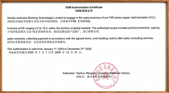 China Bicheng Electronics Technology Co., Ltd certification