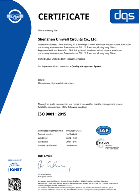China Bicheng Electronics Technology Co., Ltd certification