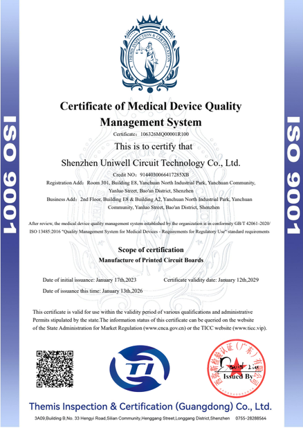 China Bicheng Electronics Technology Co., Ltd certification