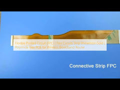 Flexible Printed Circuit (FPC) | Flex Circuits Strip Immersion Gold | Polyimide Flex PCB for Wireless Broadband Router