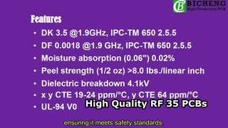 RF-35 High frequency PCB
