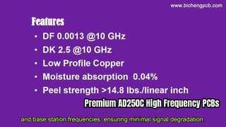 AD250C High Frequency  PCB
