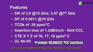 RO3003G2 High Frequency PCB